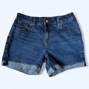 Levi's Blue Jean Shorts Classic Denim Style